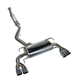 Remark Sports Touring Non-Resonated SS Quad Tip Catback Exhaust - Subaru WRX 2011-2014 / STI GR Hatch 2008-2014