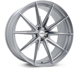 Vossen HFX-2 Hybrid Forged X Deep Silver Polished Wheel - 5x127 22x10.5 +35