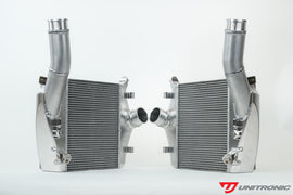 CSF Raw Aluminum Intercooler Upgrade - Audi SQ7/SQ8 (4M) 2020-2025