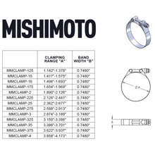 Load image into Gallery viewer, Mishimoto Stainless Steel T-Bolt Clamp 3.62in.-3.93in. (92mm-100mm) - Gold