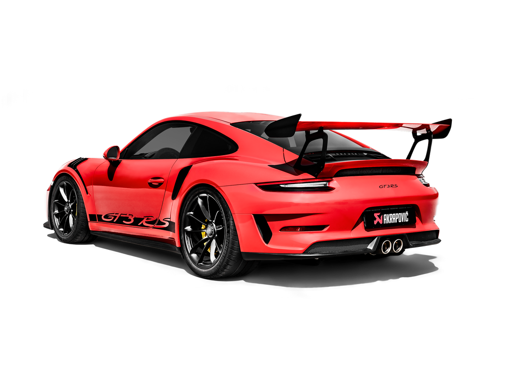 Akrapovic Titanium Slip-On Race Line Exhaust w/ Titanium Tips - Porsche 911 GT3 RS (991.2) 2019