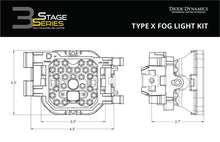 Load image into Gallery viewer, Diode Dynamics SS3 Max Type X Fog Light Kit [Yellow SAE Fog] - Subaru WRX/STi 2011-2014