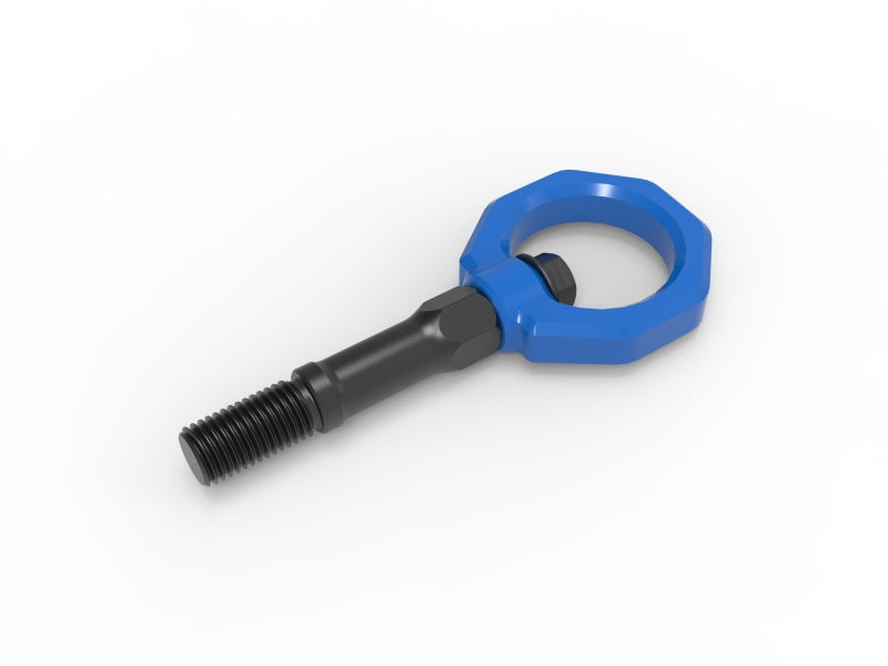 aFe CONTROL Rear Tow Hook Blue - Chevrolet Corvette (C8) 6.2L 2020-2025