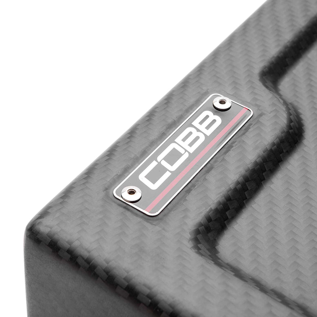 COBB Redline Driver Side Matte Carbon Fiber Fuse Cover - Subaru WRX 2022-2025