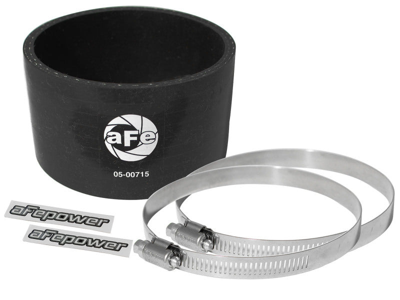 afe Magnum FORCE Intake Coupling Kit (4 IN ID x 2-1/2 IN L) Black Straight Coupler - Universal
