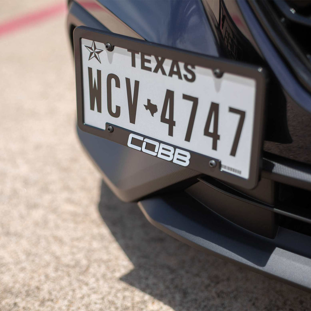 Cobb License Plate Relocation Mount - Various Scion / Subaru / Toyota 2013-2025