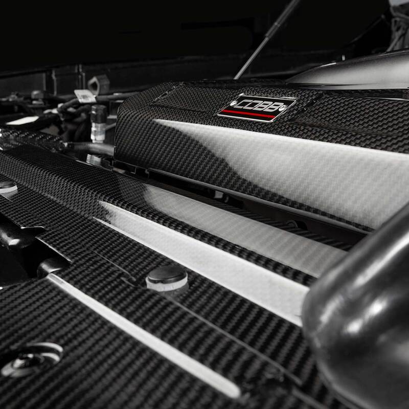 Cobb Redline Carbon Fiber Radiator Shroud - Ford F-150 Ecoboost 3.5/2.7 Raptor/Tremor/Limited 2021-2023