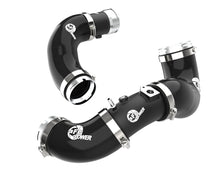 Load image into Gallery viewer, aFe BladeRunner Aluminum Hot and Cold Charge Pipe Kit Black - Kia Stinger 2.5T 2022-2023