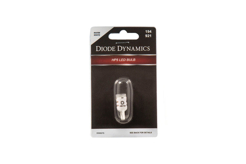 Diode Dynamics 194 LED Bulb HP5 LED [Short Warm White; Single] - Universal