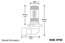 Load image into Gallery viewer, Diode Dynamics 9006 XP80 LED Bulbs [Cool White; Pair] - Universal