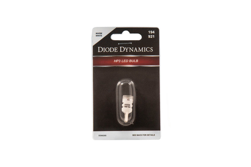 Diode Dynamics 194 LED Bulb HP3 LED [Short Warm White; Single] - Universal