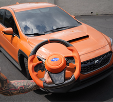 Load image into Gallery viewer, JDMuscle Ultimate Series Steering Wheel - Subaru WRX MT &amp; CVT 2022-2025