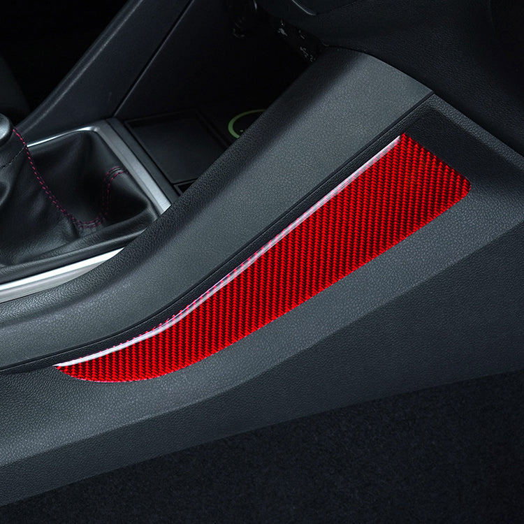 JDMuscle P&S Series Carbon Fiber Center Kicker Panel Accents 2 PC - Subaru WRX 2022-2025