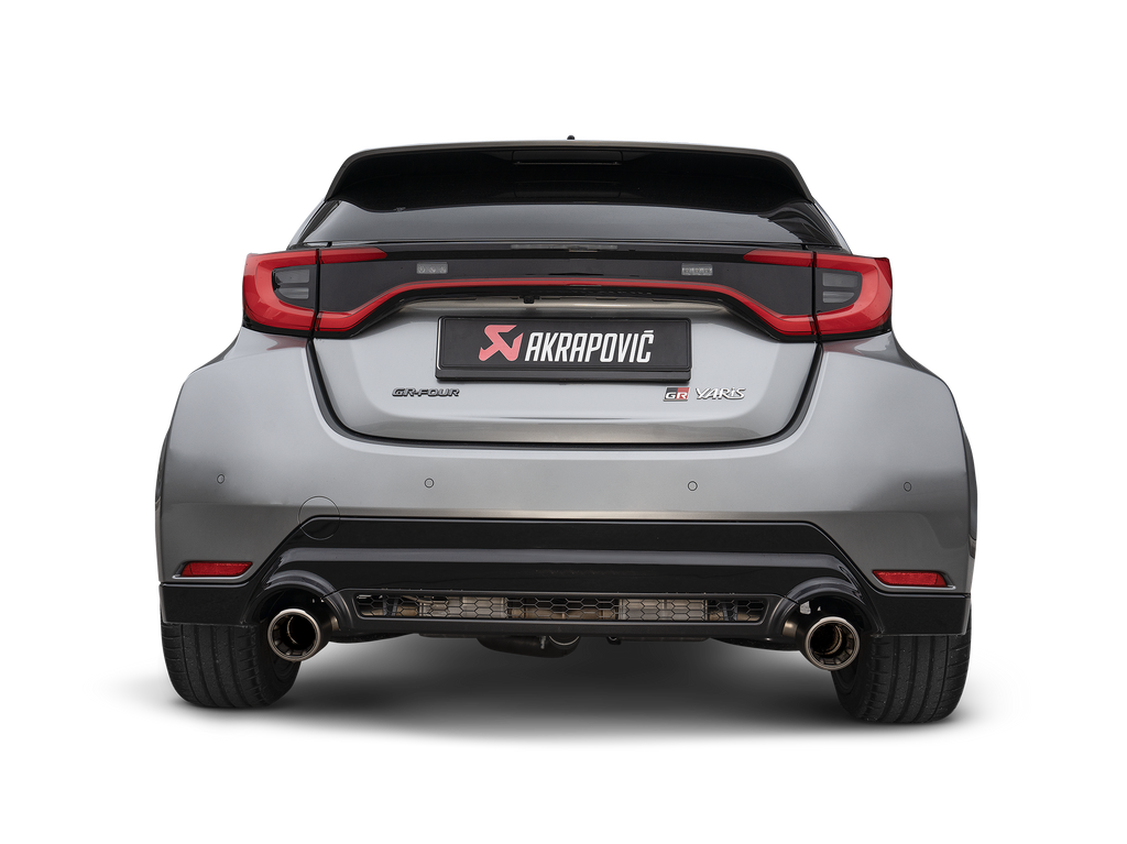 Akrapovic Titanium Slip-On Race Line Exhaust - Toyota GR Yaris 2024+