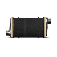 Load image into Gallery viewer, Mishimoto Universal Carbon Fiber Intercooler - Matte Tanks - 525mm Gold Core - S-Flow - BL V-Band