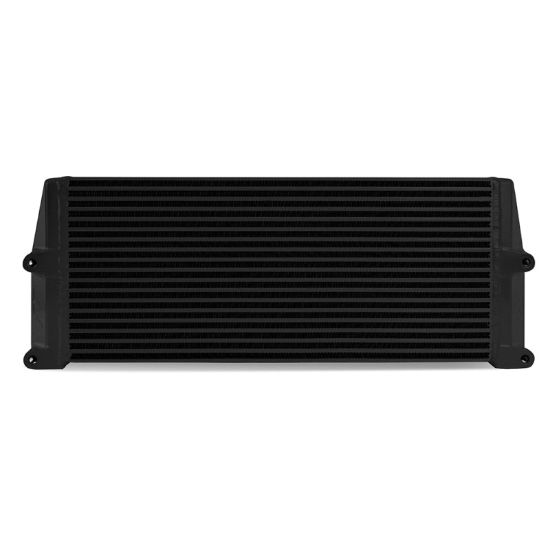 Mishimoto Heavy-Duty Oil Cooler - 17in. Same-Side Outlets - Black