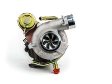 Load image into Gallery viewer, Forced Performance Blue LOPE BB 58mm Turbo (Black Housing; Internal WG w/Oil Line) - Subaru WRX 2002-2007 / STi 2004-2021