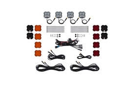 Diode Dynamic Stage Series Single-Color LED Rock Light Kit (4-pack) w/ Magnet Mounts - Universal