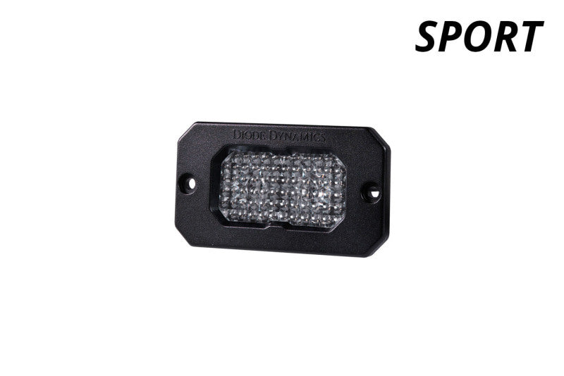 Diode Dynamics C2 1.0 SAE White Combo Sport ABL Flush Mount LED Pod (Single) - Universal Fitment