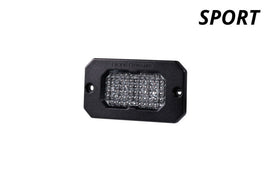 Diode Dynamics C2 1.0 SAE White Fog Sport Flush Mount ABL LED Pod (Single) - Universal