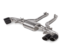 Load image into Gallery viewer, Akrapovic Titanium Slip-On Line Exhaust w/ Carbon Fiber Tips - BMW X5M / X6M (F95/F96) 2020-2023