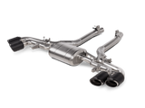 Akrapovic Titanium Slip-On Line Exhaust w/ Carbon Fiber Tips - BMW X5M / X6M (F95/F96) 2020-2023