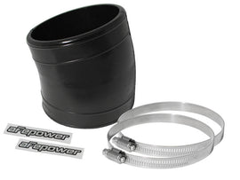 afe Magnum FORCE Intake Coupling Kit (3-1/2 IN ID x 3 IN L x 15 Deg.) Black Elbow Coupler - Universal