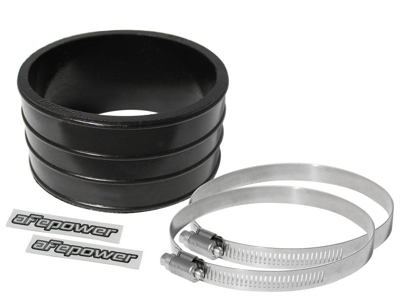 afe Magnum FORCE Intake Coupling Kit (3-1/2 IN ID x 2 IN L) Black Straight Coupler - Universal