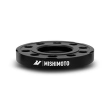 Load image into Gallery viewer, Mishimoto Black 15mm Wheel Spacers [5x112 - 66.5 - M14] - BMW Fitments
