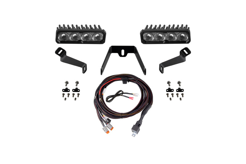 Diode Dynamics White SAE/DOT Driving Pro LED Lightbar Kit - Subaru WRX 2015-2017