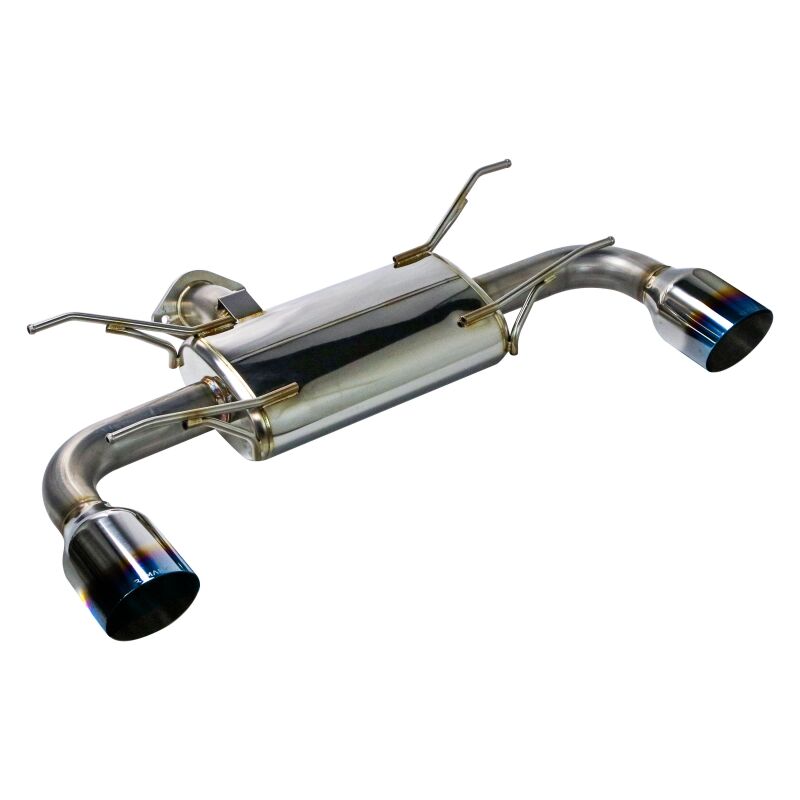 Remark Burnt Single Wall Tip Axle-Back Exhaust - Toyota GR86 / Subaru BRZ 2022+