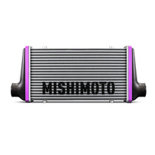 Load image into Gallery viewer, Mishimoto Universal Carbon Fiber Intercooler - Matte Tanks - 525mm Black Core - C-Flow - C V-Band