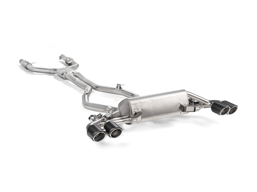 Akrapovic Titanium Evolution Line Cat Back Exhaust - Alfa Romeo Giulia Quadrifoglio (952) 2017-2020