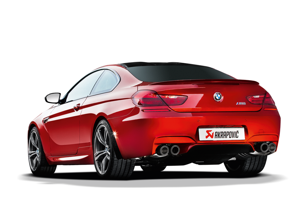 Akrapovic Titanium Evolution Line Cat Back Exhaust w/ Carbon Tips - BMW M6 (F12/F13) 2013-2018