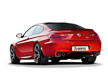 Load image into Gallery viewer, Akrapovic Titanium Evolution Line Cat Back Exhaust w/ Carbon Tips - BMW M6 (F12/F13) 2013-2018