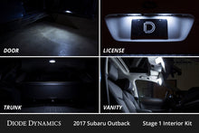 Load image into Gallery viewer, Diode Dynamics Stage 2 Interior LED Conversion Kit - Subaru Outback 2015-2019