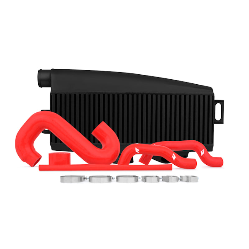 Mishimoto Top-Mount Intercooler Kit [Black / Red Hoses] - Subaru WRX 2002-2007 / STi 2004-2007