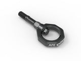aFe CONTROL Rear Tow Hook Gray - Chevrolet Corvette (C8) 6.2L 2020-2025