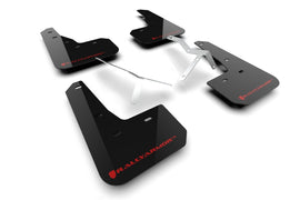Rally Armor - 23-24 Acura Integra + Integra Type-S Black UR Mud Flap W/Red Logo (No Drilling Req.)