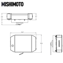 Load image into Gallery viewer, Mishimoto Universal Drag Race Performance Aluminum Radiator - Natural