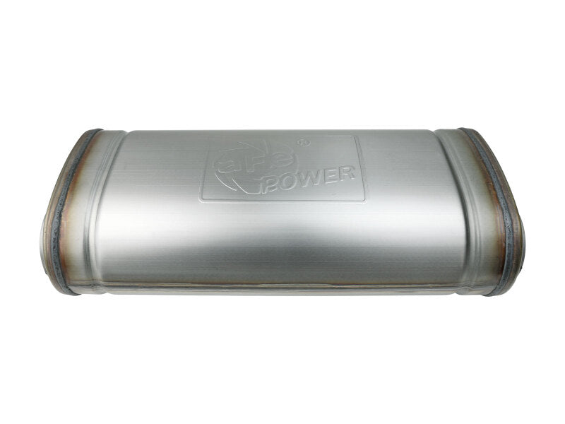 aFe MACH Force-Xp 409 Stainless Steel Oval Body Muffler - Universal