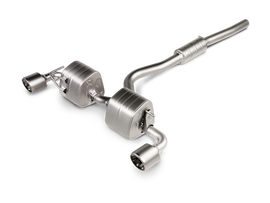 Akrapovic Titanium Slip-On Race Line Exhaust - Toyota GR Yaris 2021-2023
