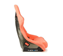 Load image into Gallery viewer, NRG FRP Bucket Seat ULTRA Edition W/ Grey Pearlized Back / Peach Microfiber Material - Large