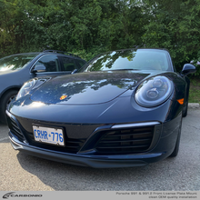 Load image into Gallery viewer, Carbonio No-Drill Front License Plate Mount - Porsche 911 (991.2) 2017-2019