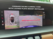 Load image into Gallery viewer, Carbonio No-Drill Front License Plate Mount - Porsche 911 (992.2) 2025-2027