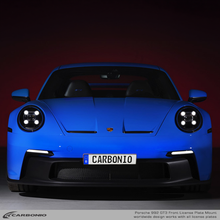 Load image into Gallery viewer, Carbonio No-Drill Front License Plate Mount - Porsche 911 GT3 / GT3 RS (992.1/992.2) 2022-2027