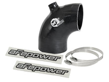 Load image into Gallery viewer, afe Magnum FORCE Intake Coupling Kit (3-1/8IN ID to 2-3/4IN ID x 90 Deg) Black Elbow Coupler w/ Port - Universal