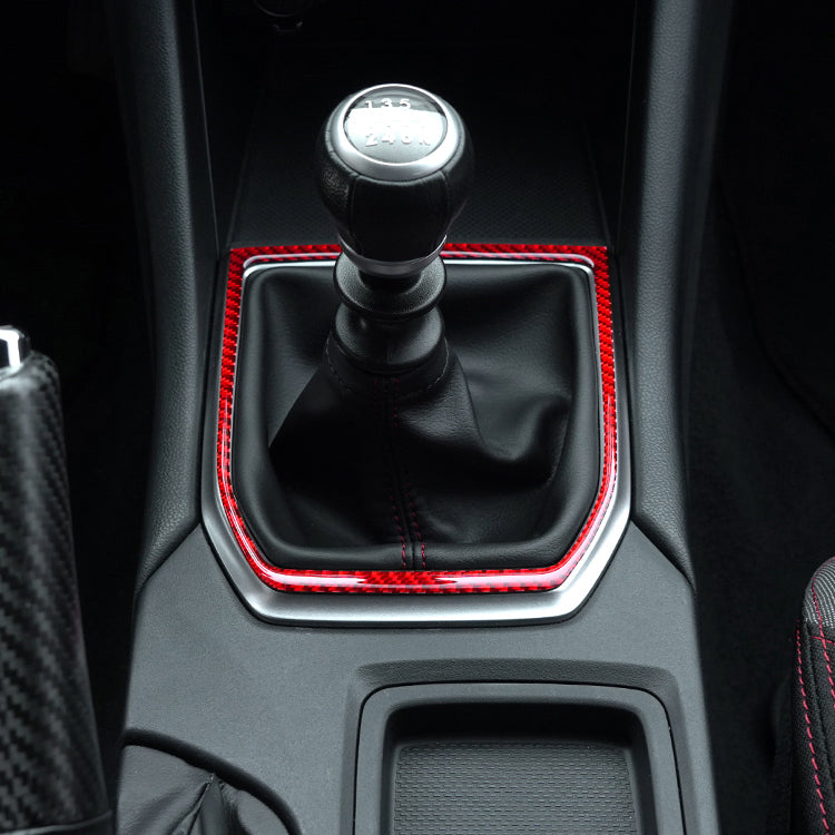 JDMuscle P&S Series Carbon Fiber MT Shifter Trim - Subaru WRX 2022-2025