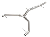 aFe MACH Force-Xp 3in to 2-1/2in 304 SS Axle-Back Exhaust System - Audi A4 2.0T 2020-2025
