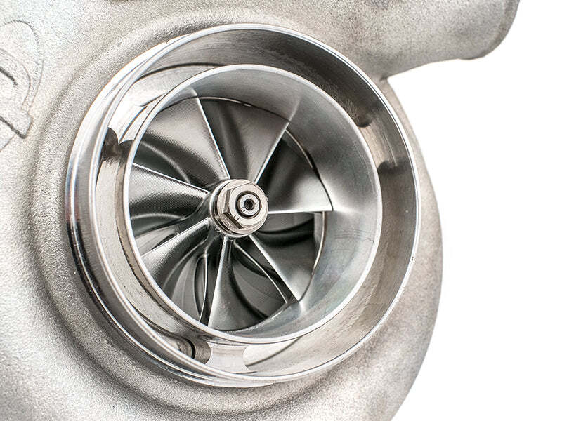 Forced Performance Black Turbocharger (84mm FAP Cover; CH10CM Turbine Housing w/ Internal WG) - Subaru WRX 2002-2007 / STi 2004-2021